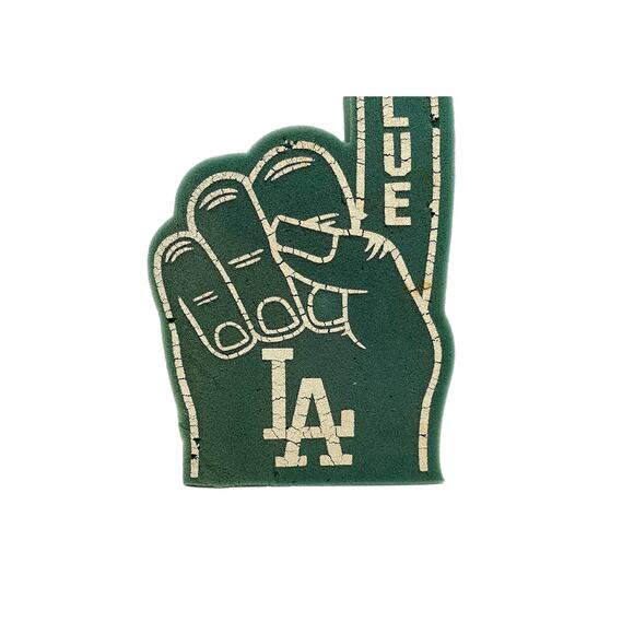 Vintage MLB Los Angeles Dodgers "GO BLUE" Foam Finger - Picture 4 of 7